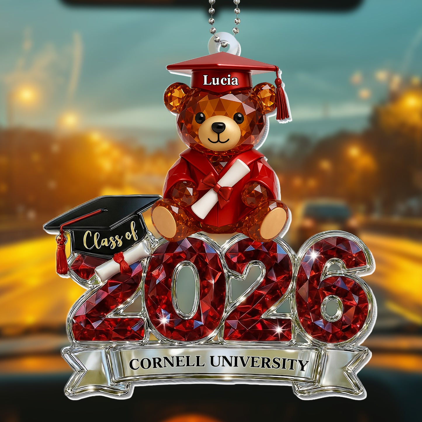 Class Of [Year] Graduation Teddy Bear With Diploma