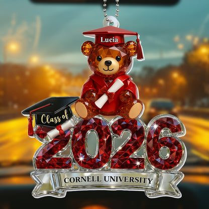 Class Of [Year] Graduation Teddy Bear With Diploma