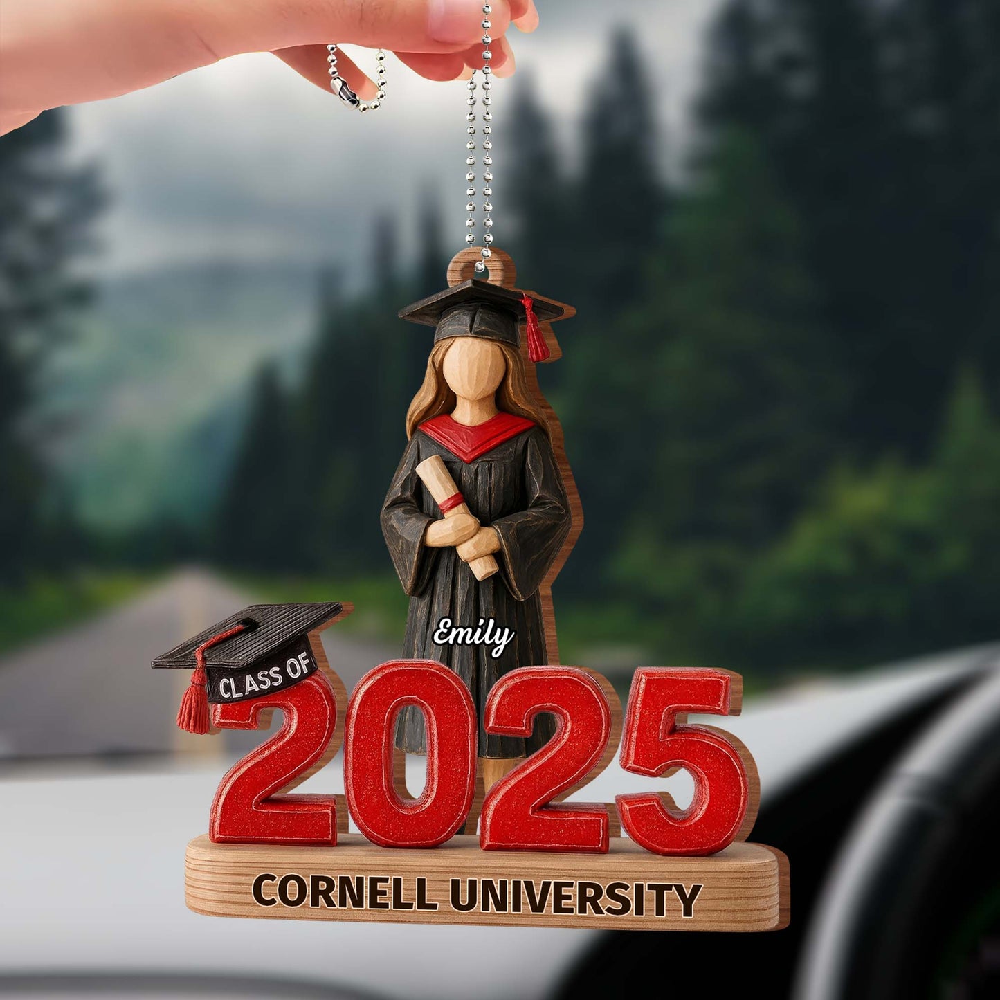 Celebrate Graduation With Custom Cap and Diploma Ornament