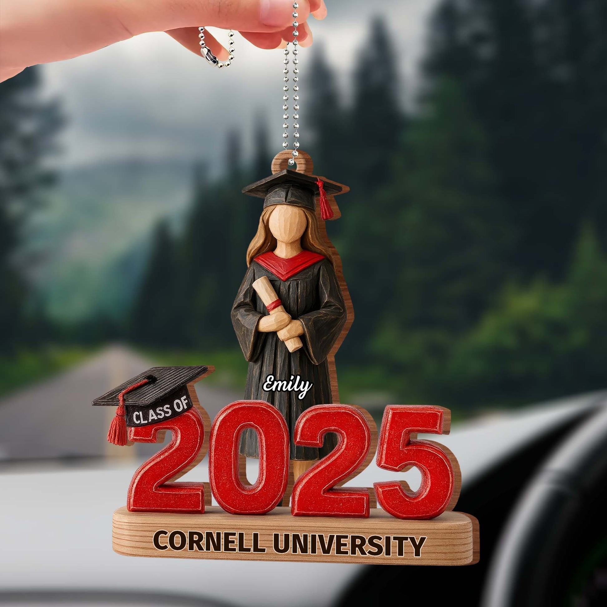 Celebrate Graduation With Custom Cap and Diploma Ornament