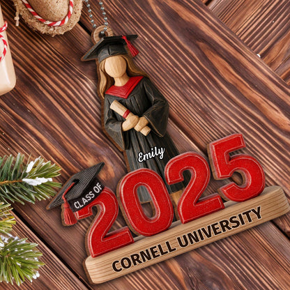 Celebrate Graduation With Custom Cap and Diploma Ornament