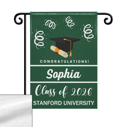 Congratulations Class Of Graduation Cap And Diploma Scroll