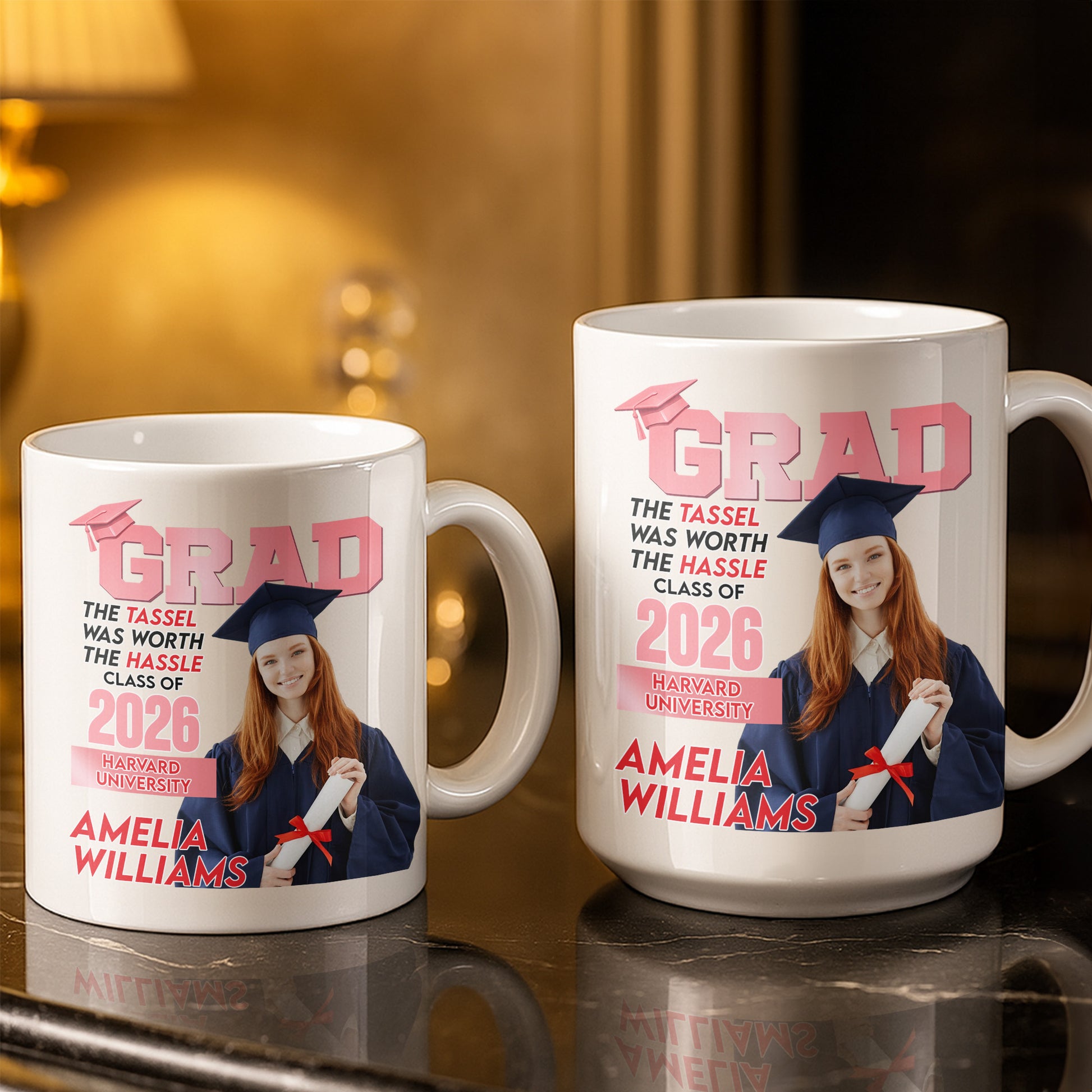 The Tassel Was Worth The Hassle Class Of [Year] Graduation Cap