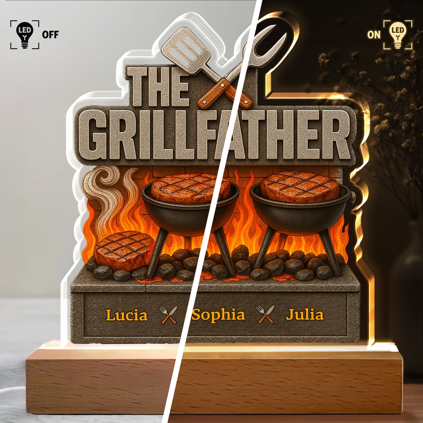 The Grillfather, Grill And Cooking Utensils