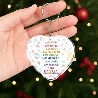 I Am Kind, I Am Smart, Heart And Positive Affirmations