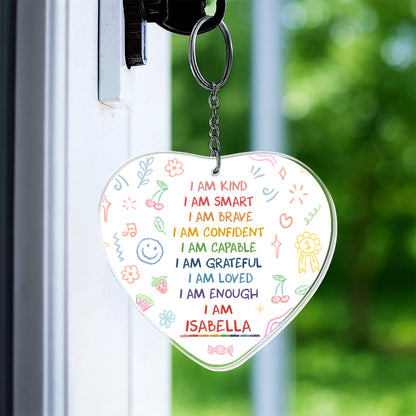 I Am Kind, I Am Smart, Heart And Positive Affirmations