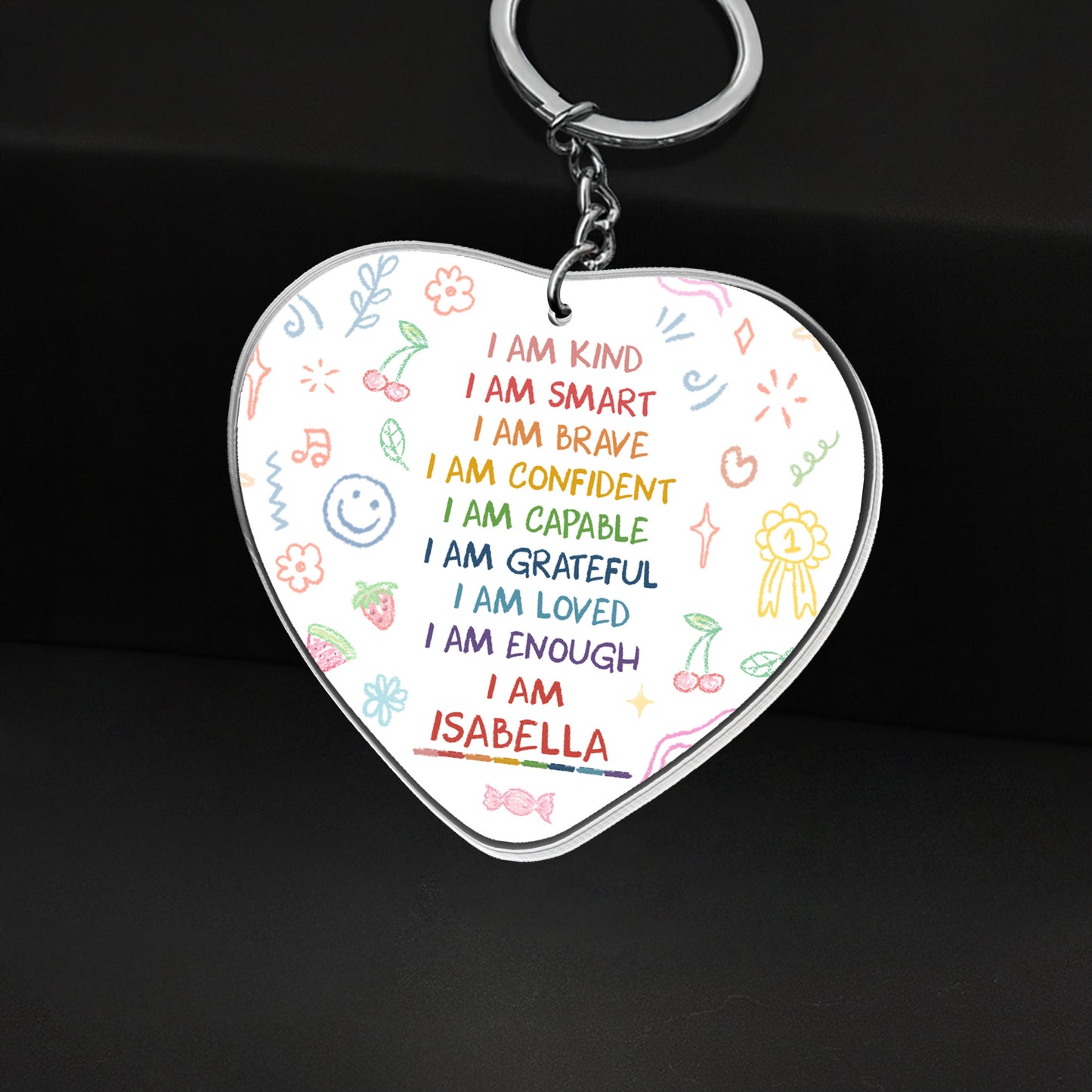 I Am Kind, I Am Smart, Heart And Positive Affirmations