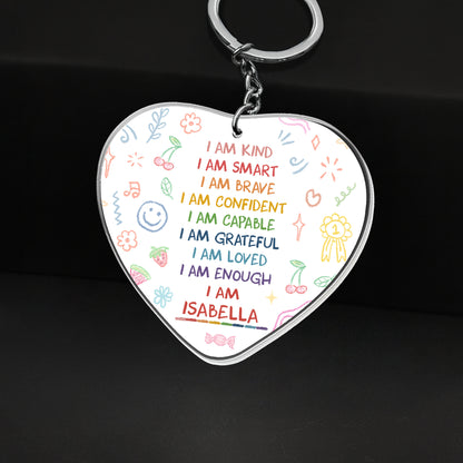 I Am Kind, I Am Smart, Heart And Positive Affirmations