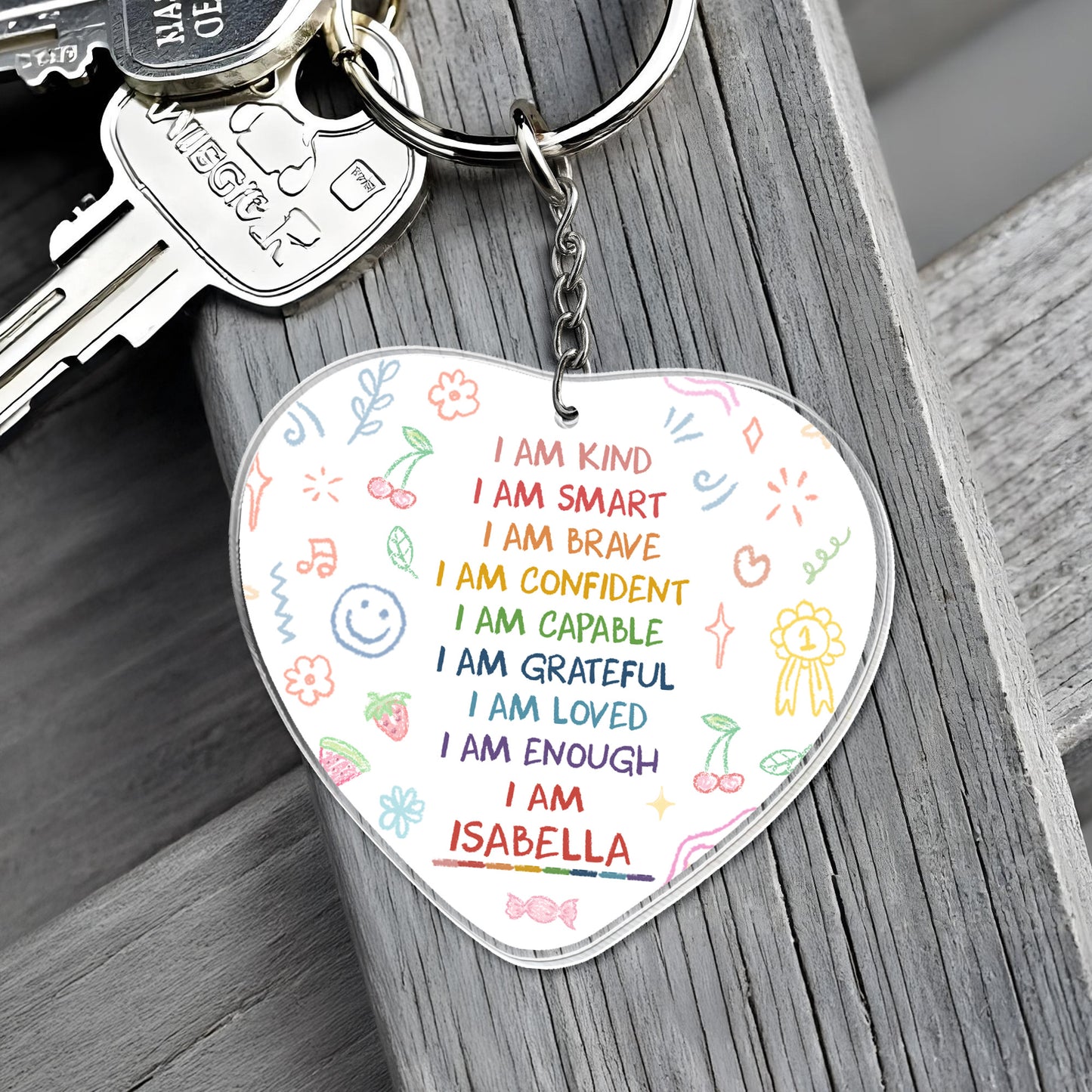 I Am Kind, I Am Smart, Heart And Positive Affirmations