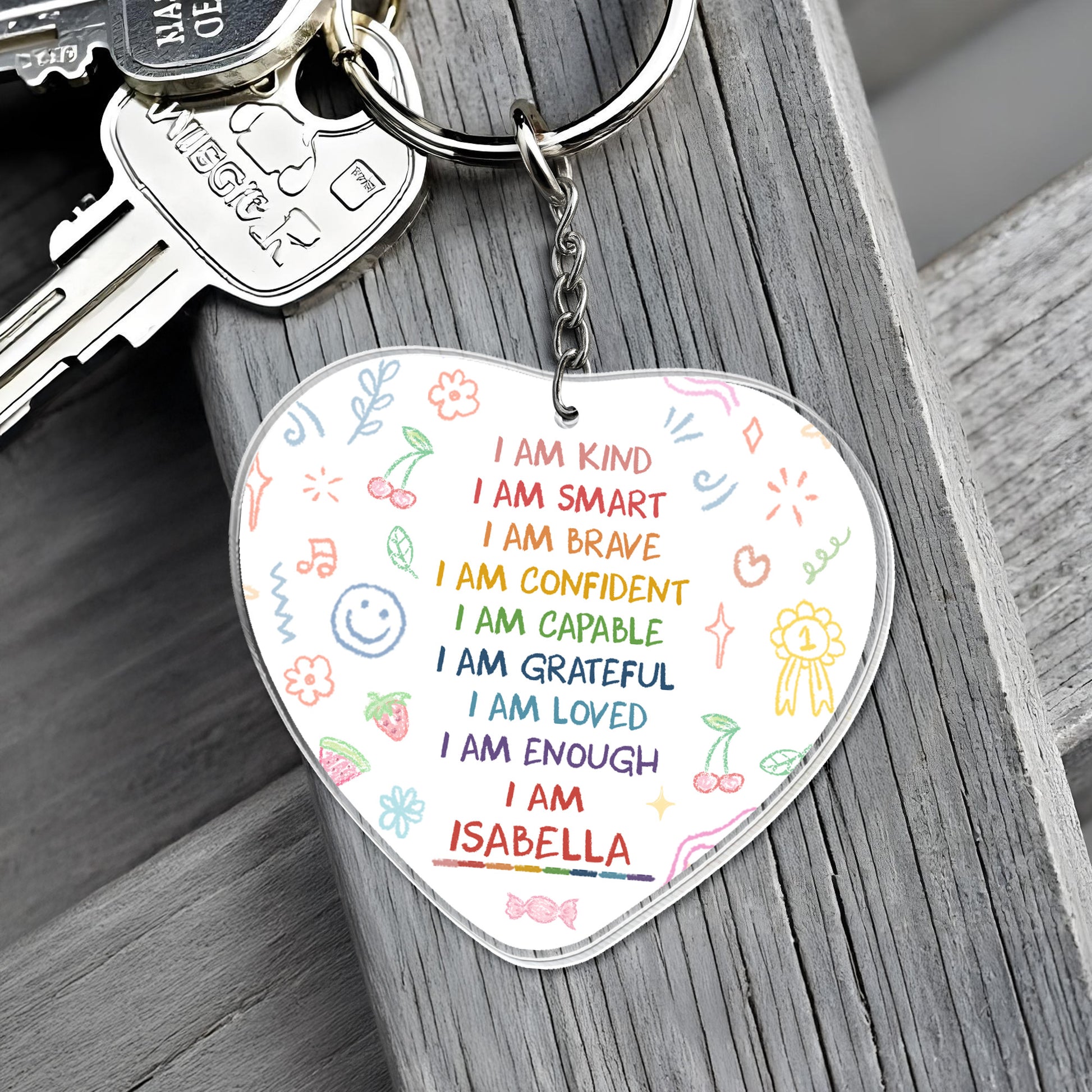 I Am Kind, I Am Smart, Heart And Positive Affirmations