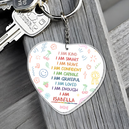 I Am Kind, I Am Smart, Heart And Positive Affirmations