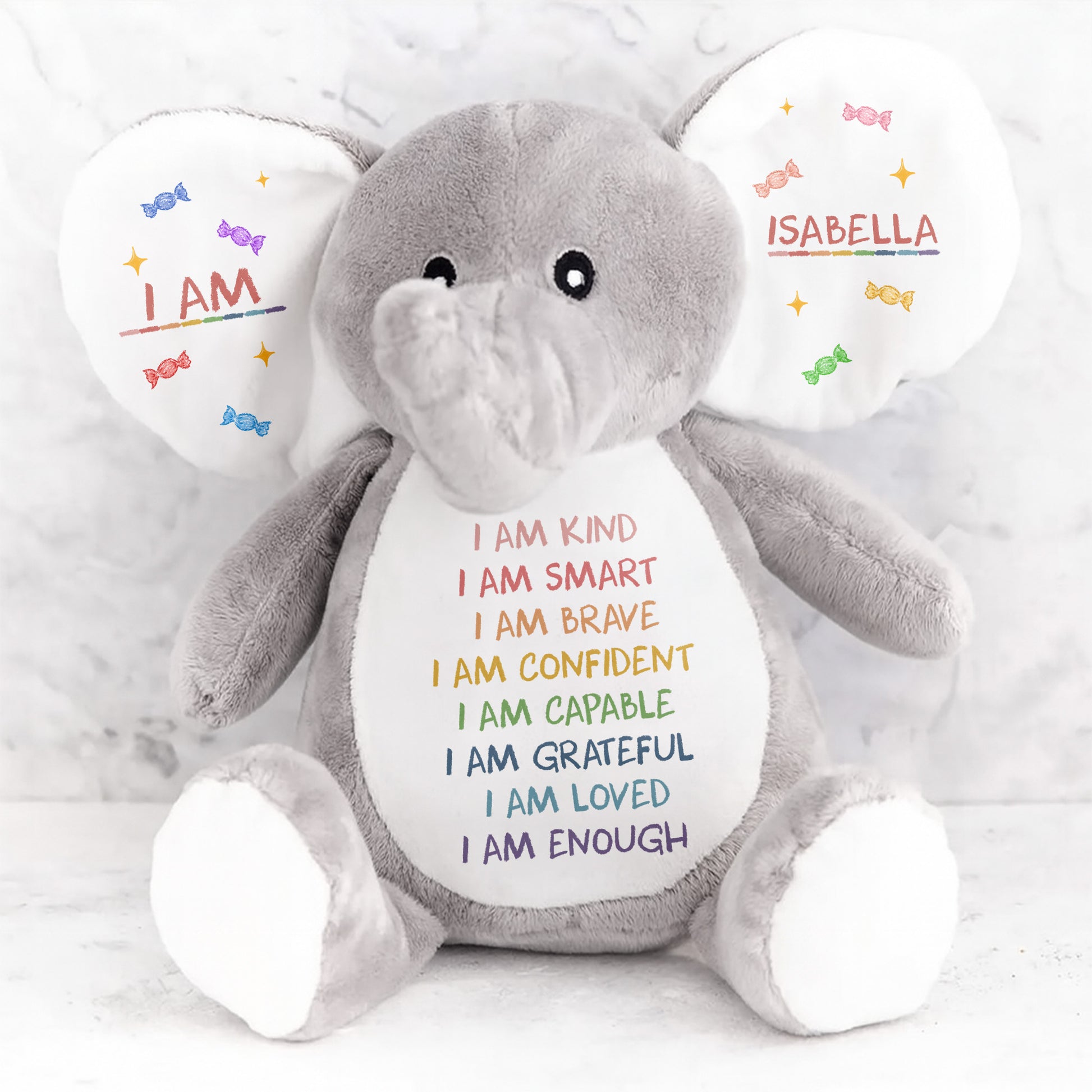 I Am Kind, I Am Smart, I Am Brave, Elephant Doll