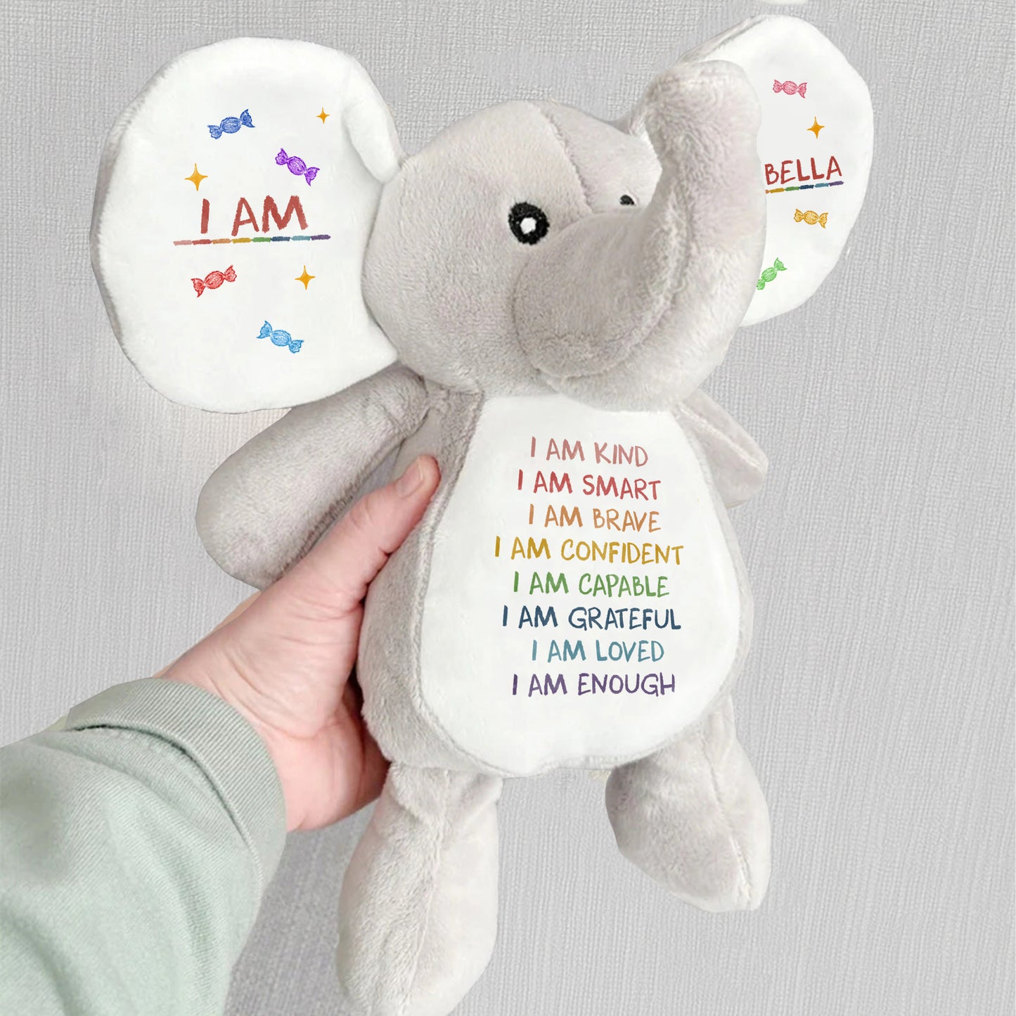 I Am Kind, I Am Smart, I Am Brave, Elephant Doll