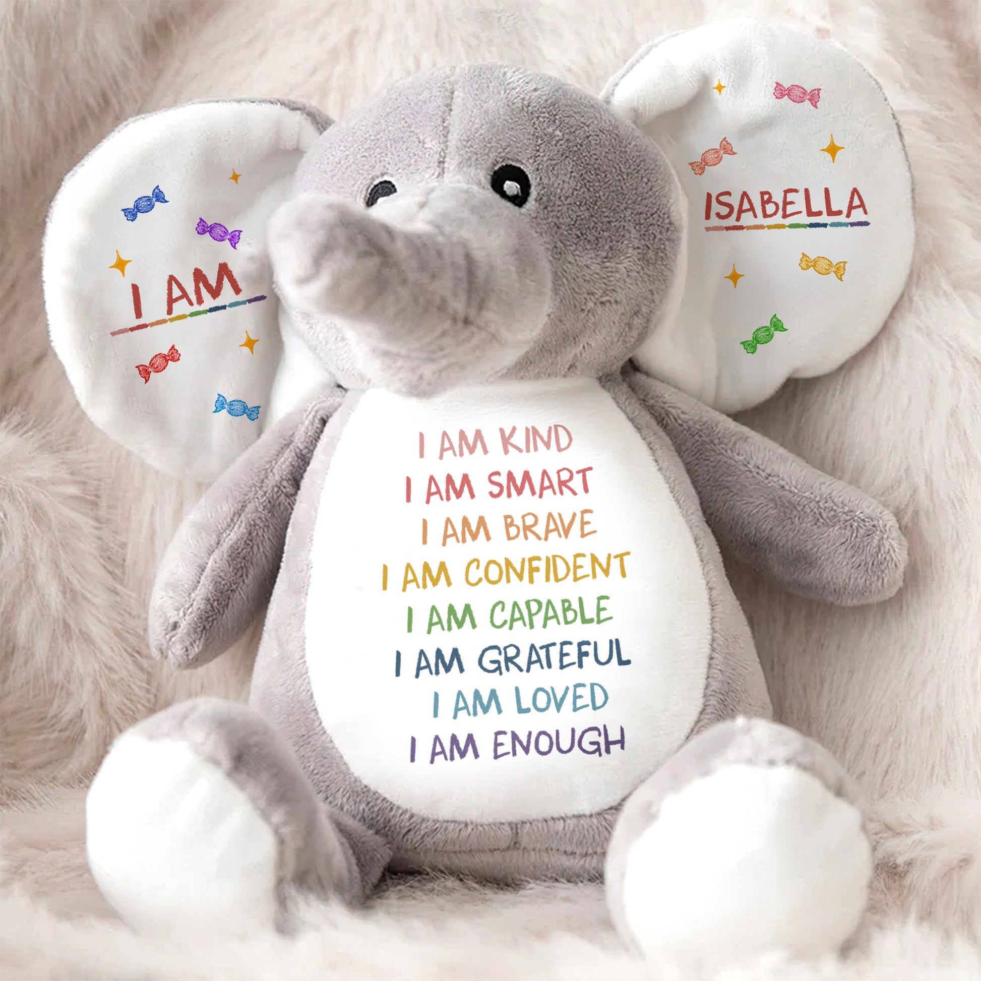 I Am Kind, I Am Smart, I Am Brave, Elephant Doll