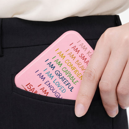 I Am Kind Smart Brave Affirmations Custom Rainbow Name