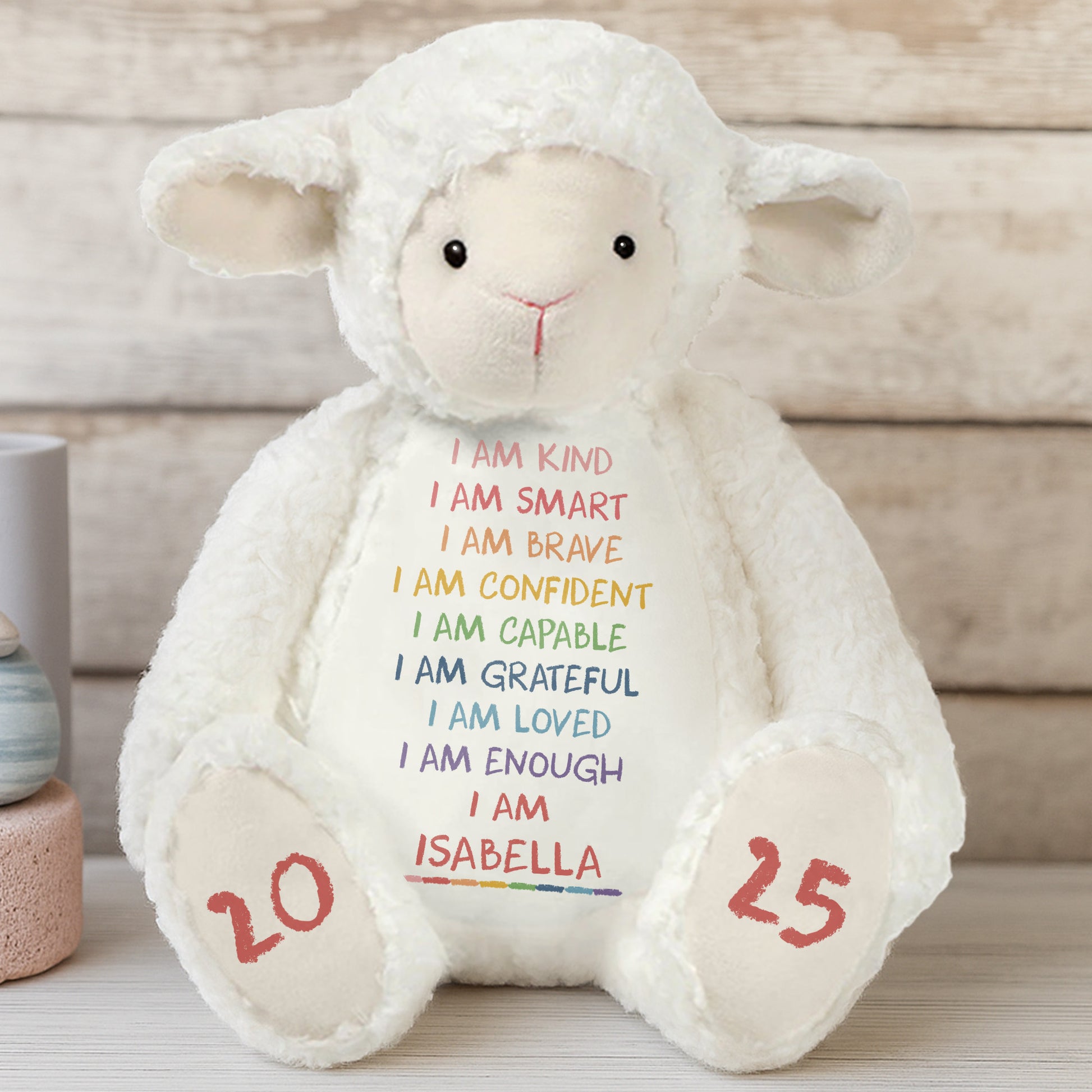 I Am Kind, I Am Smart, Empowerment Sheep Doll