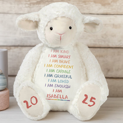 I Am Kind, I Am Smart, Empowerment Sheep Doll