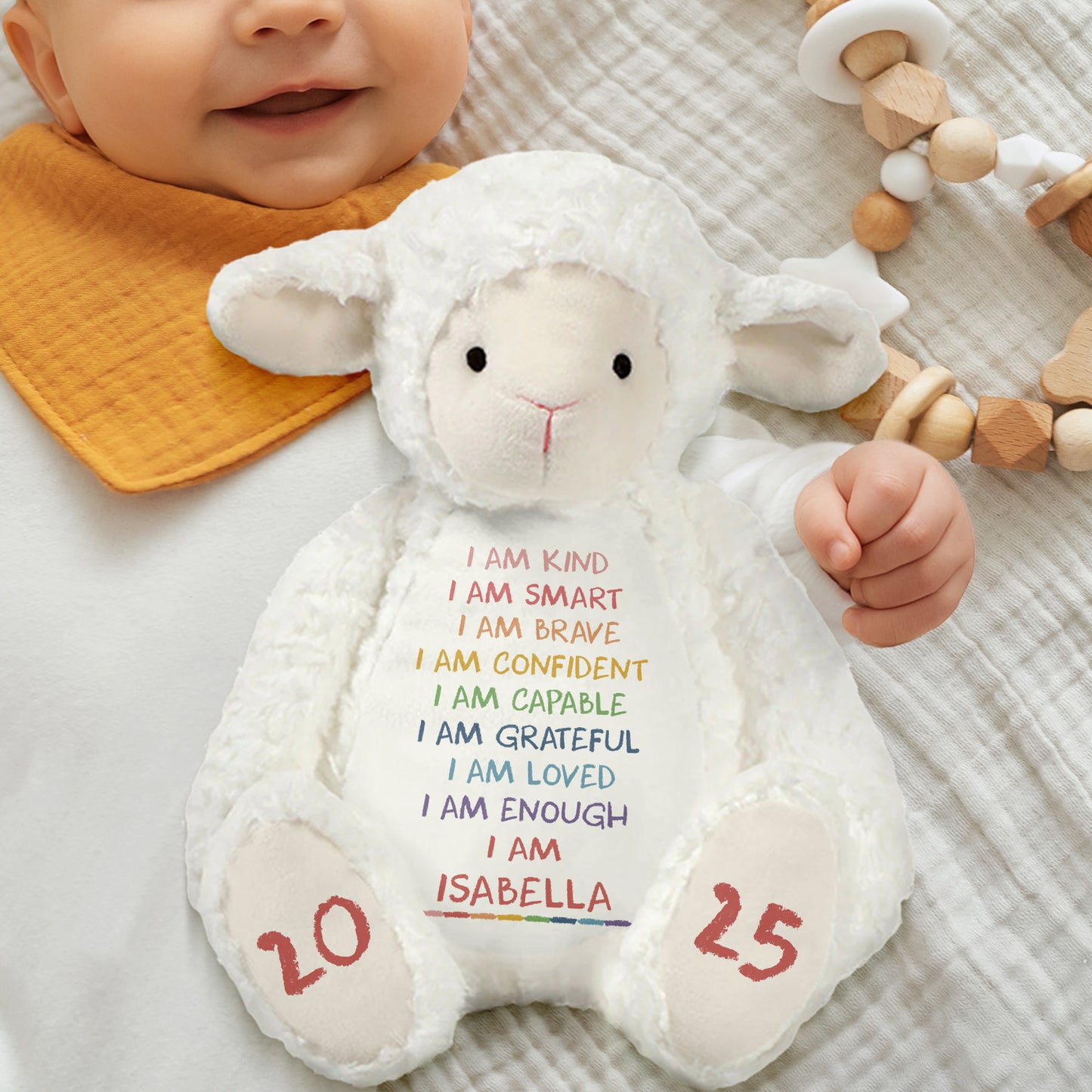 I Am Kind, I Am Smart, Empowerment Sheep Doll