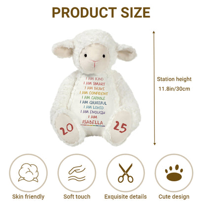 I Am Kind, I Am Smart, Empowerment Sheep Doll