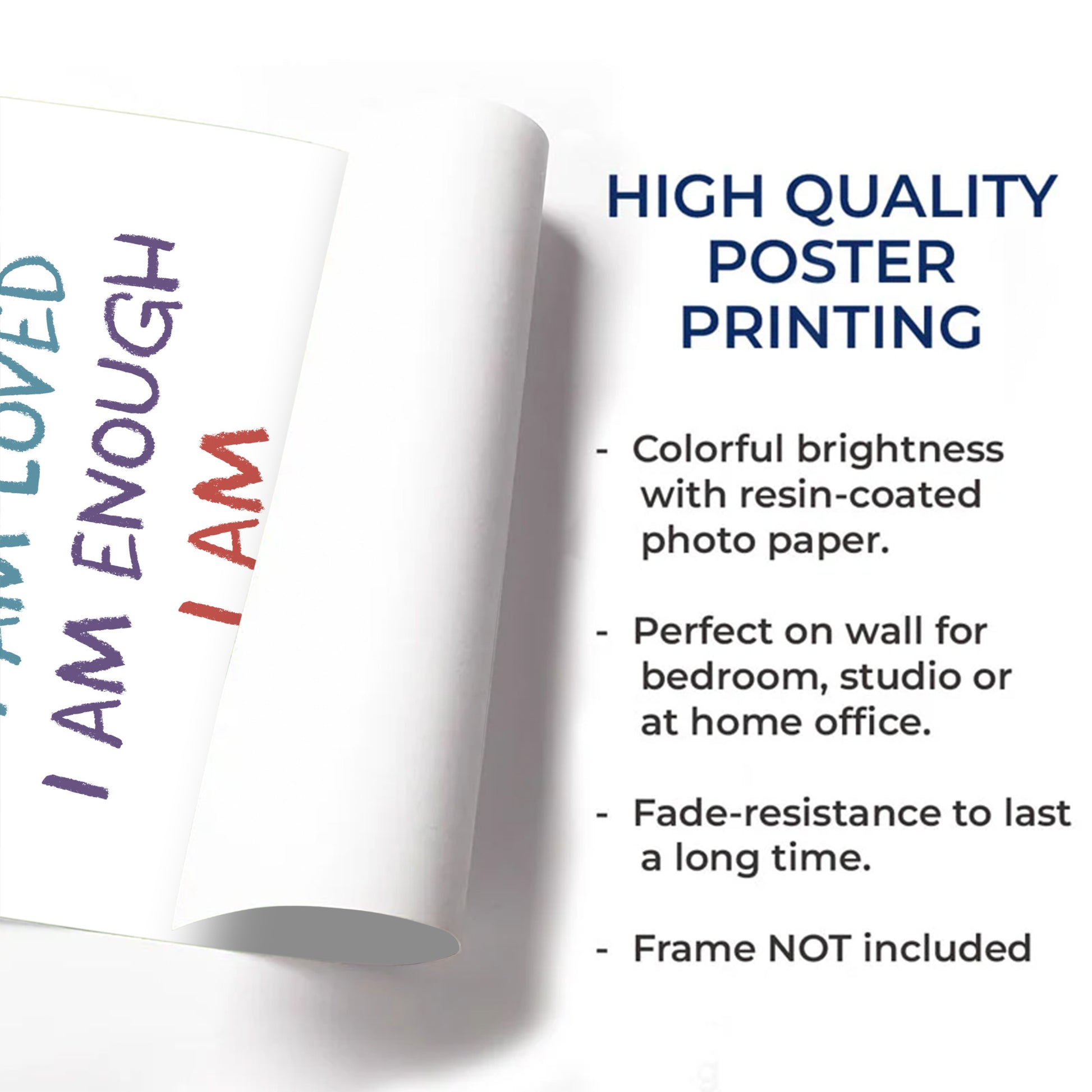 I Am Kind Smart Brave Confident Capable Grateful Loved Enough