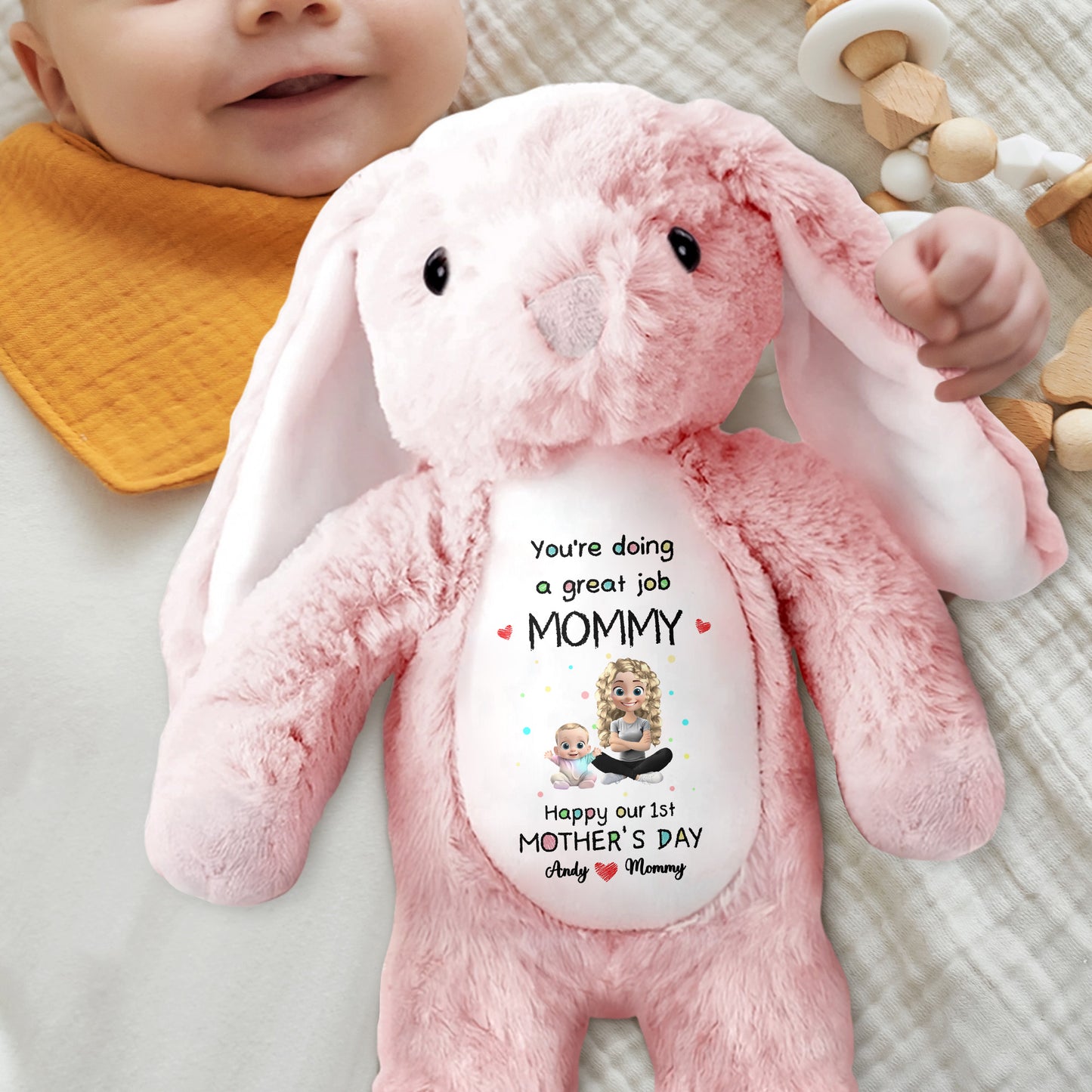 You're Doing A Great Job Mommy, Happy Our 1st Mother's Day