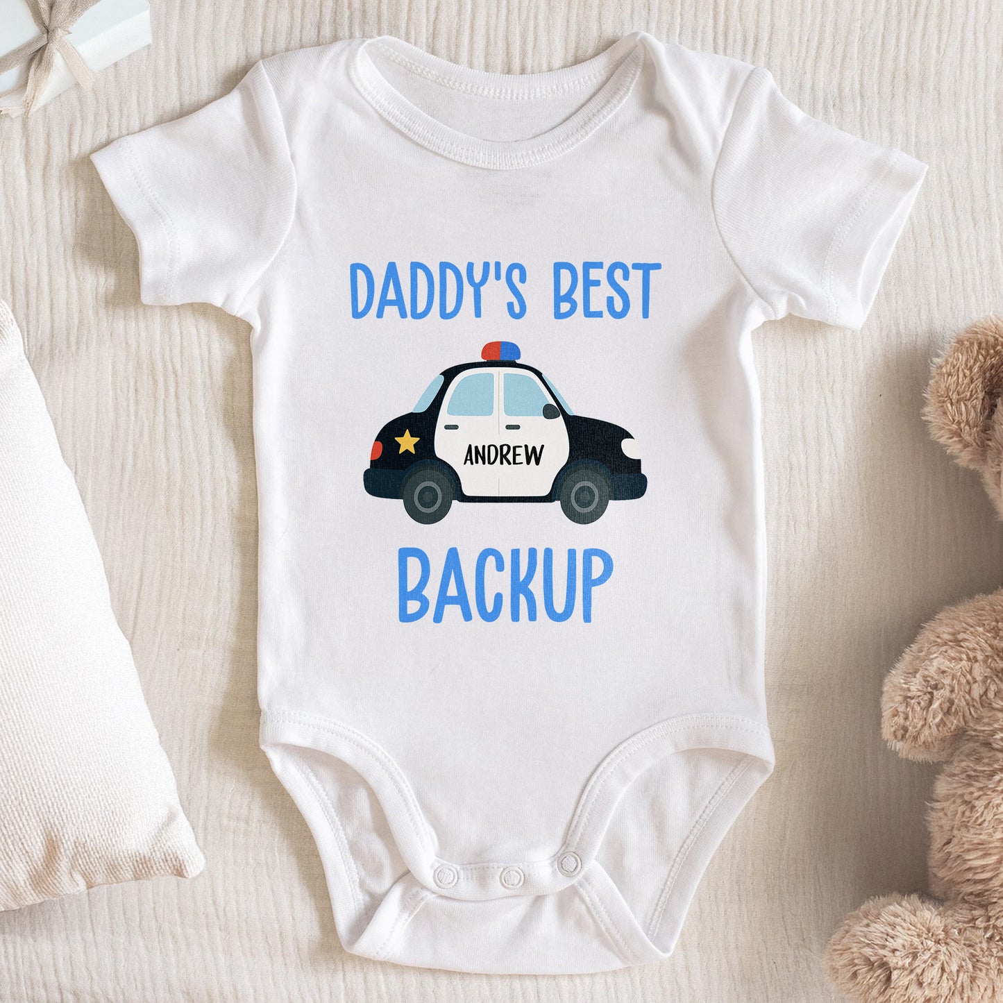 Daddy's Best Backup, Police Car