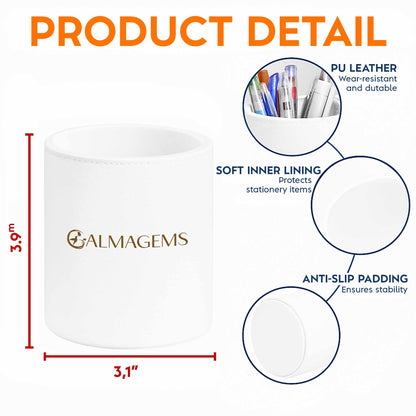 I'm [Name] Notebook Paper Design Pen Holder