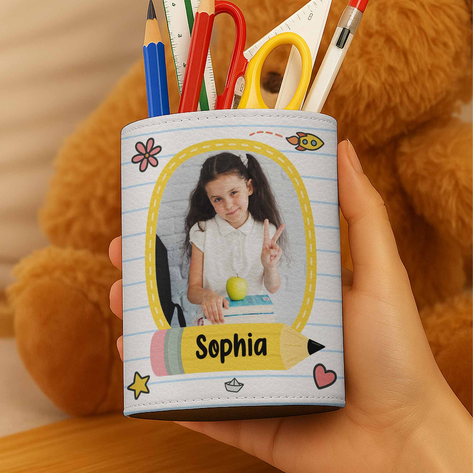 Capture The Joyous School Moments, Heart And Apple Design