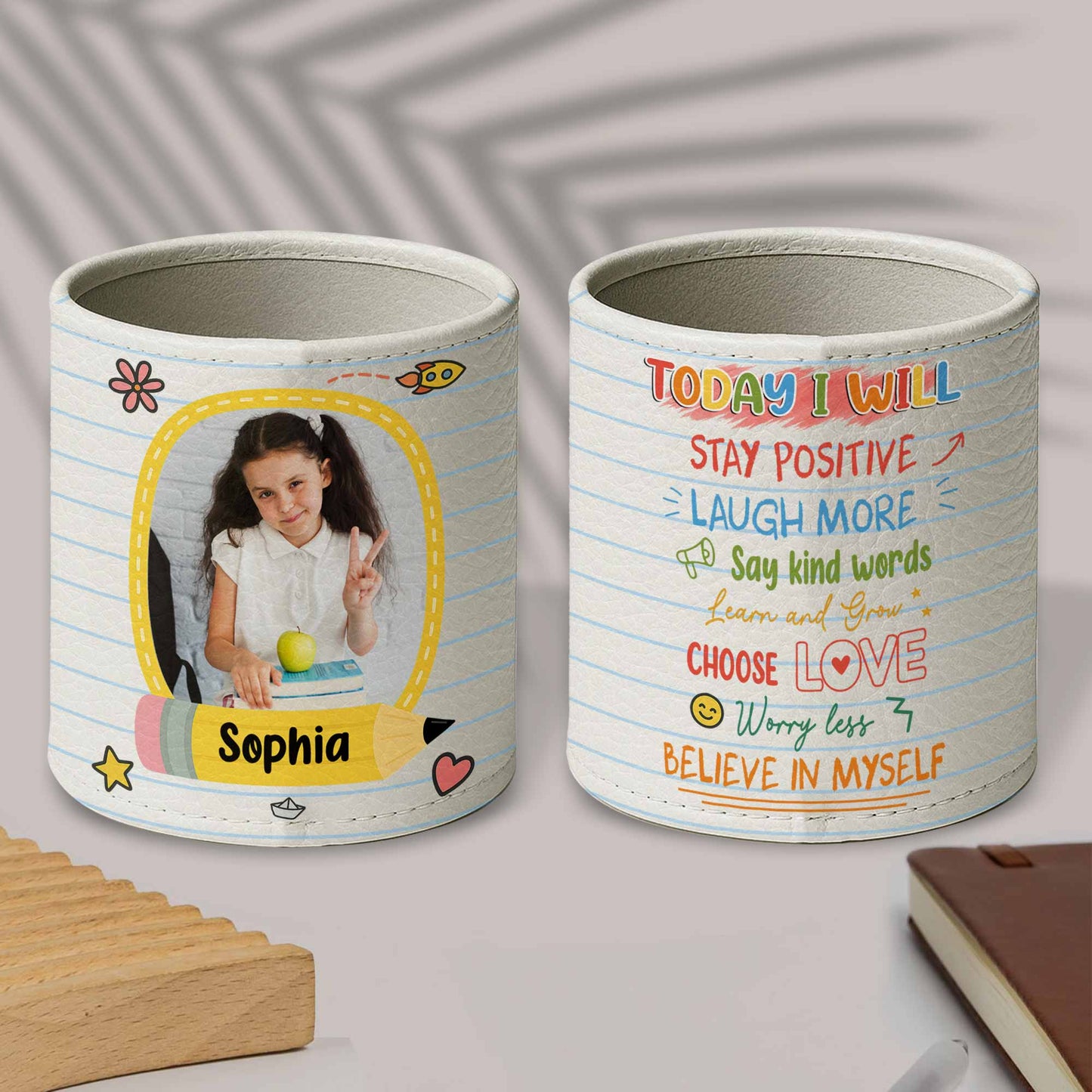 Capture The Joyous School Moments, Heart And Apple Design