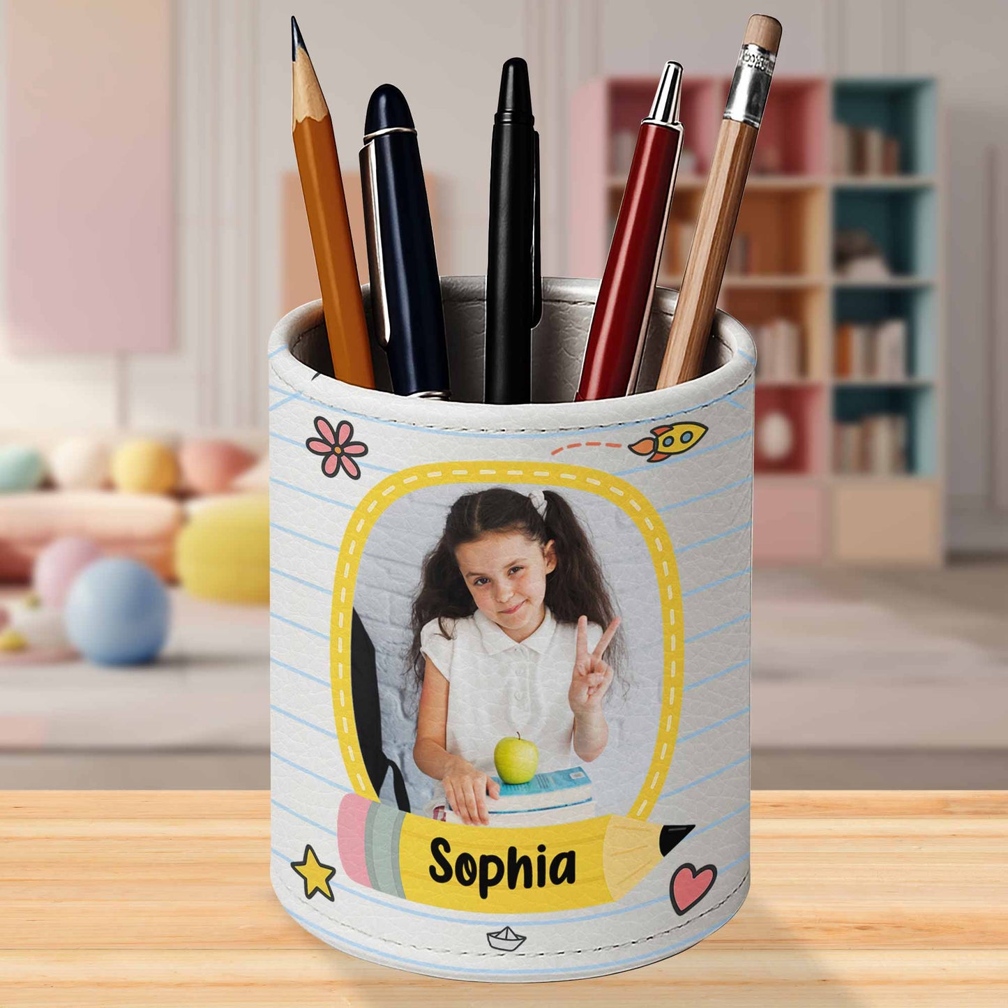 Capture The Joyous School Moments, Heart And Apple Design