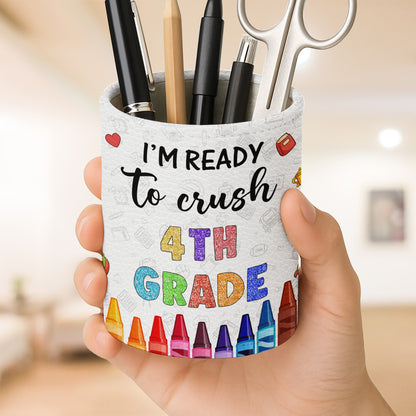 I'm Ready to Crush 4th Grade With School Books and Supplies