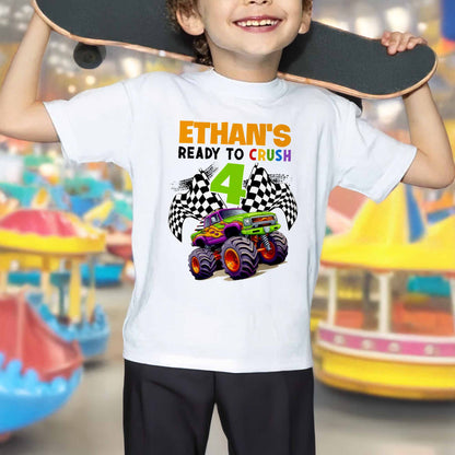 Ready To Crush Monster Truck T-Shirt