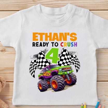 Ready To Crush Monster Truck T-Shirt