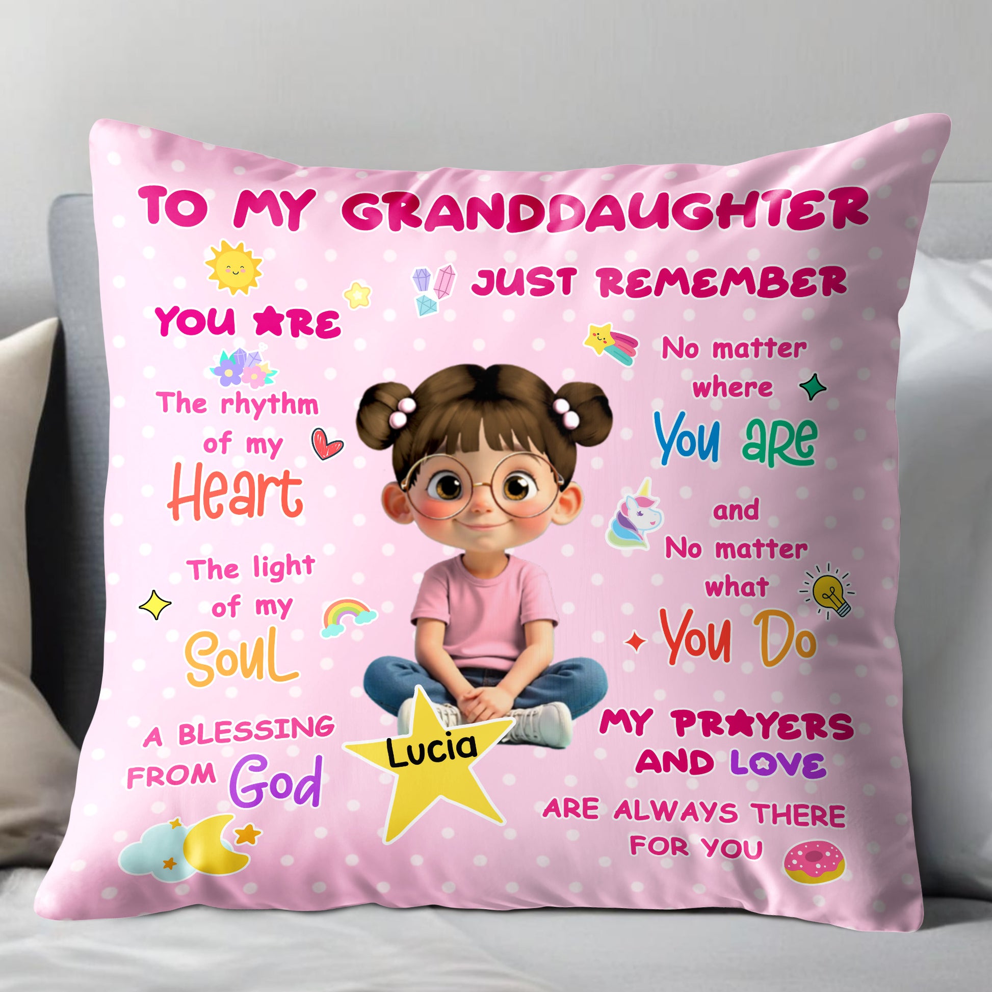 To My Granddaughter You Are The Rhythm Of My Heart
