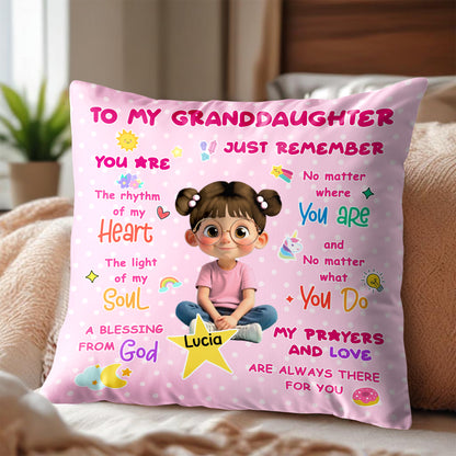 To My Granddaughter You Are The Rhythm Of My Heart