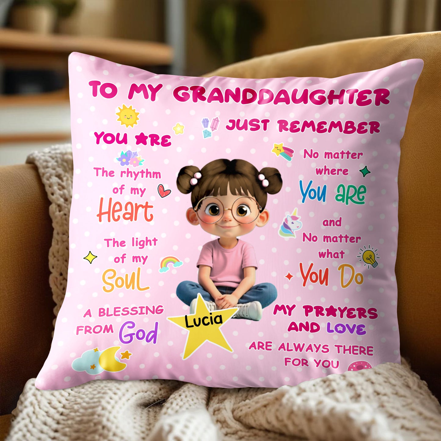 To My Granddaughter You Are The Rhythm Of My Heart