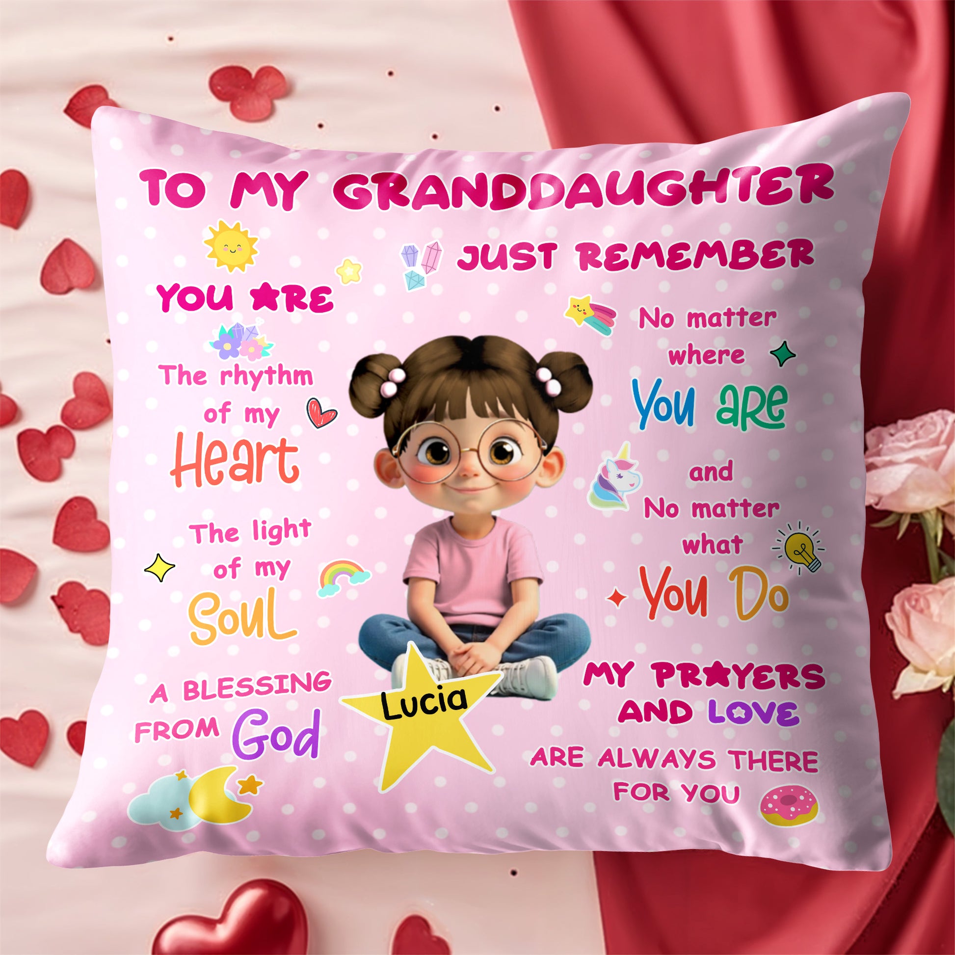 To My Granddaughter You Are The Rhythm Of My Heart