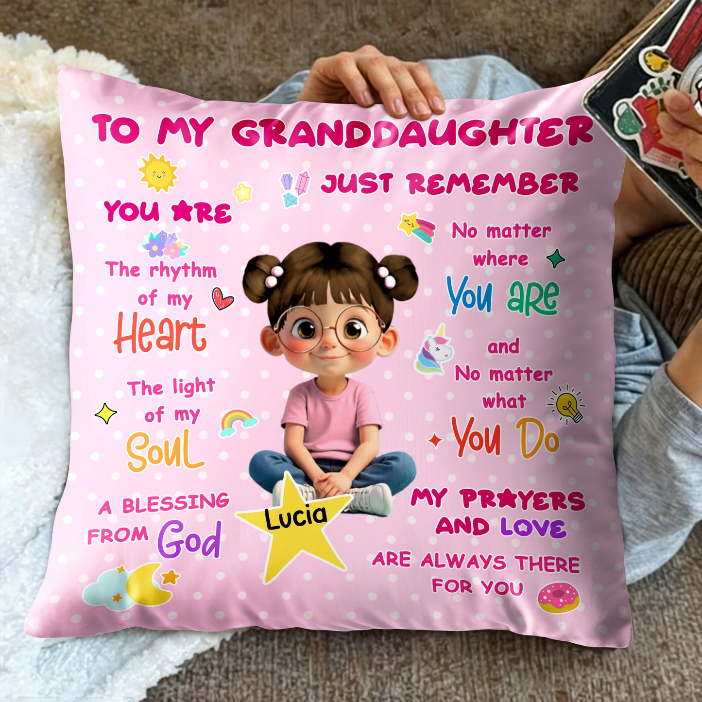 To My Granddaughter You Are The Rhythm Of My Heart