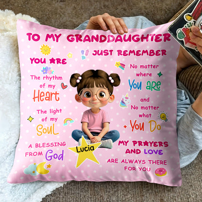 To My Granddaughter You Are The Rhythm Of My Heart