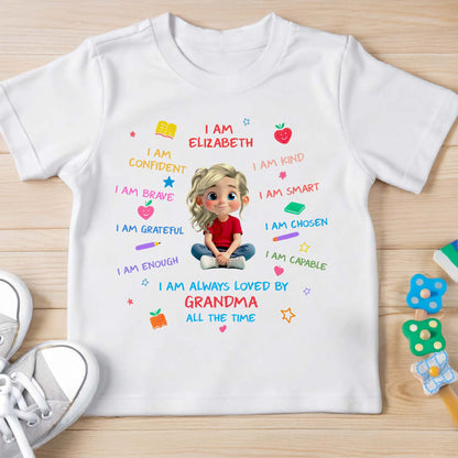 I Am Always Loved By Grandma, Heart And Stars