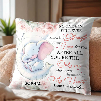 Strength Of My Love, Elephant And Roses Design