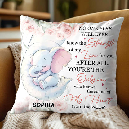 Strength Of My Love, Elephant And Roses Design