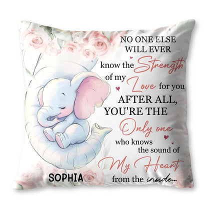 Strength Of My Love, Elephant And Roses Design