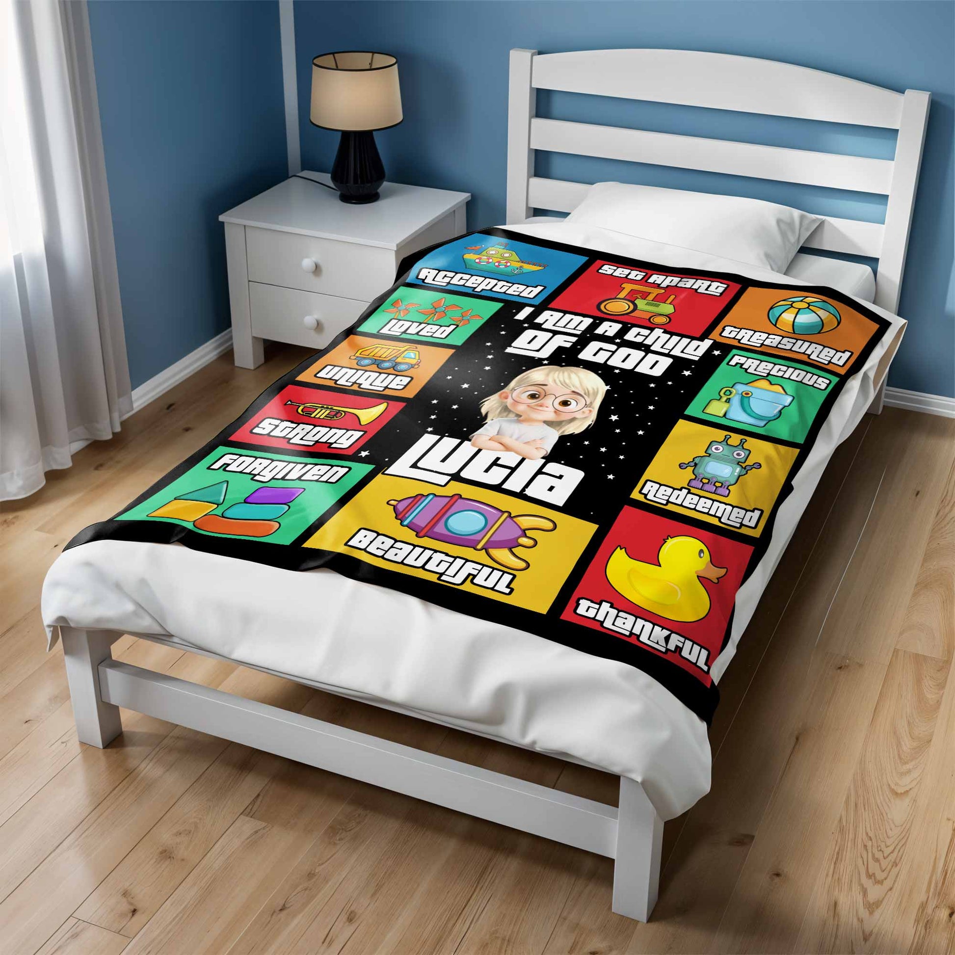 I Am A Child Of God, Rocket, Tractor, Robot, Spaceship