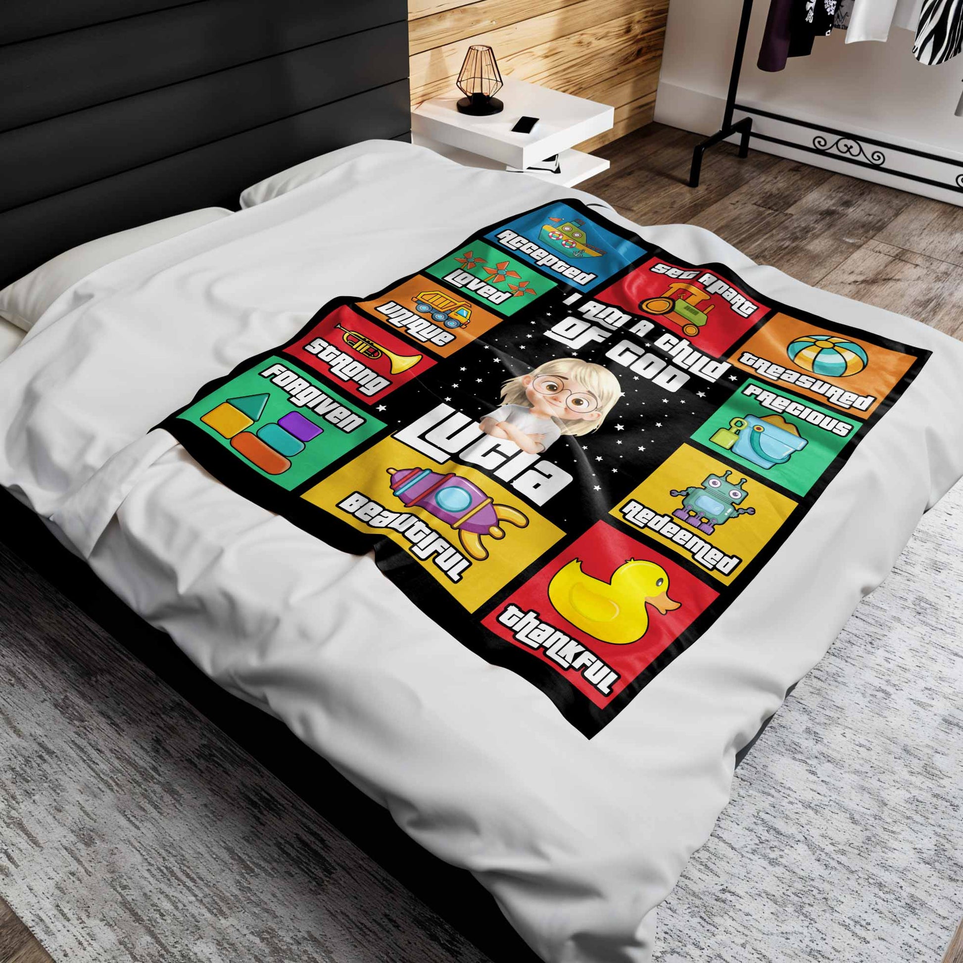 I Am A Child Of God, Rocket, Tractor, Robot, Spaceship