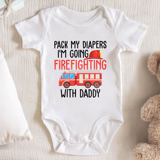 Pack My Diapers Going Firefighting With Daddy