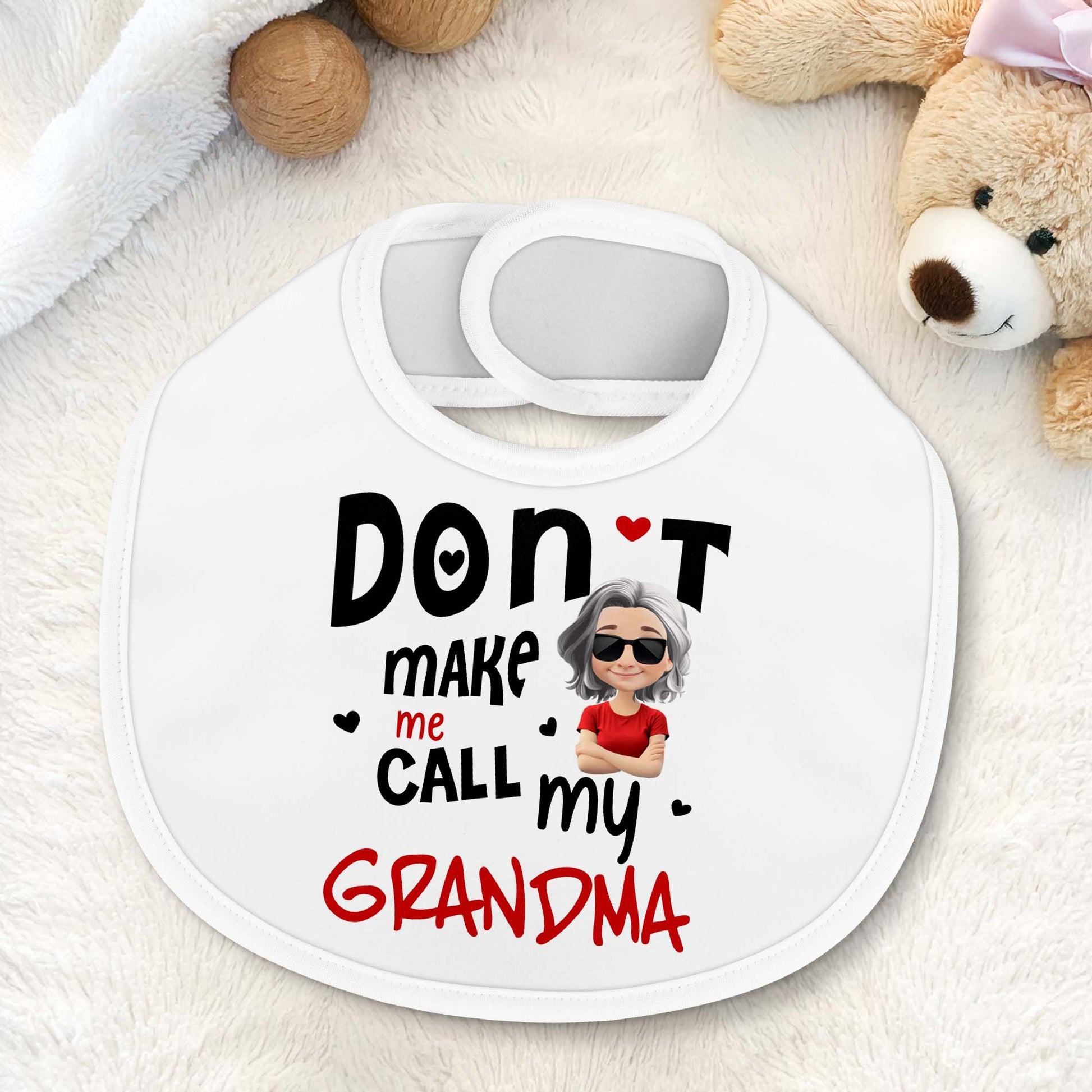Don't Make Me Call My Grandma With Heart And Cartoon