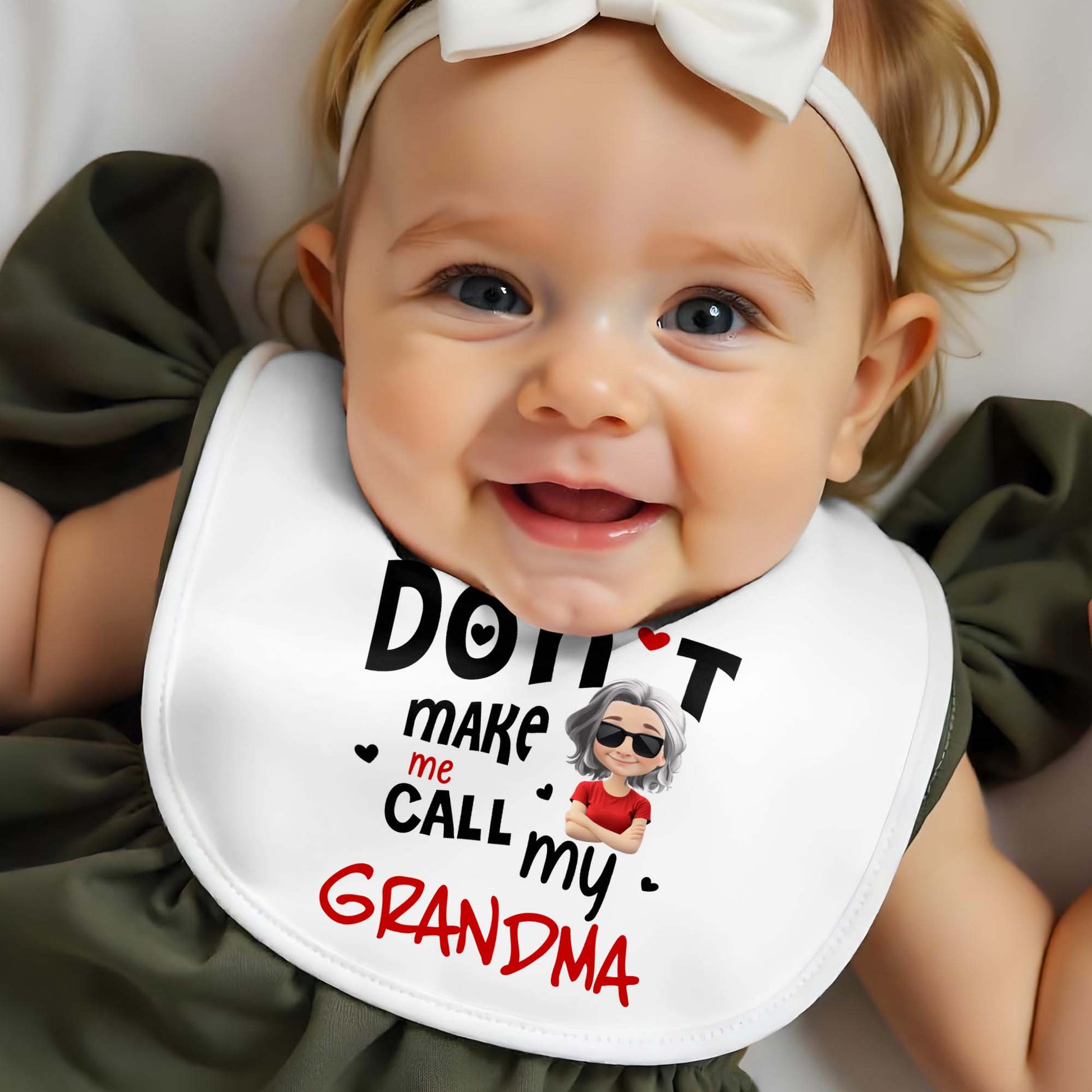 Don't Make Me Call My Grandma With Heart And Cartoon