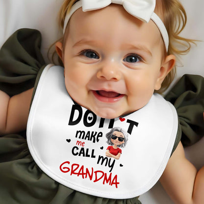 Don't Make Me Call My Grandma With Heart And Cartoon