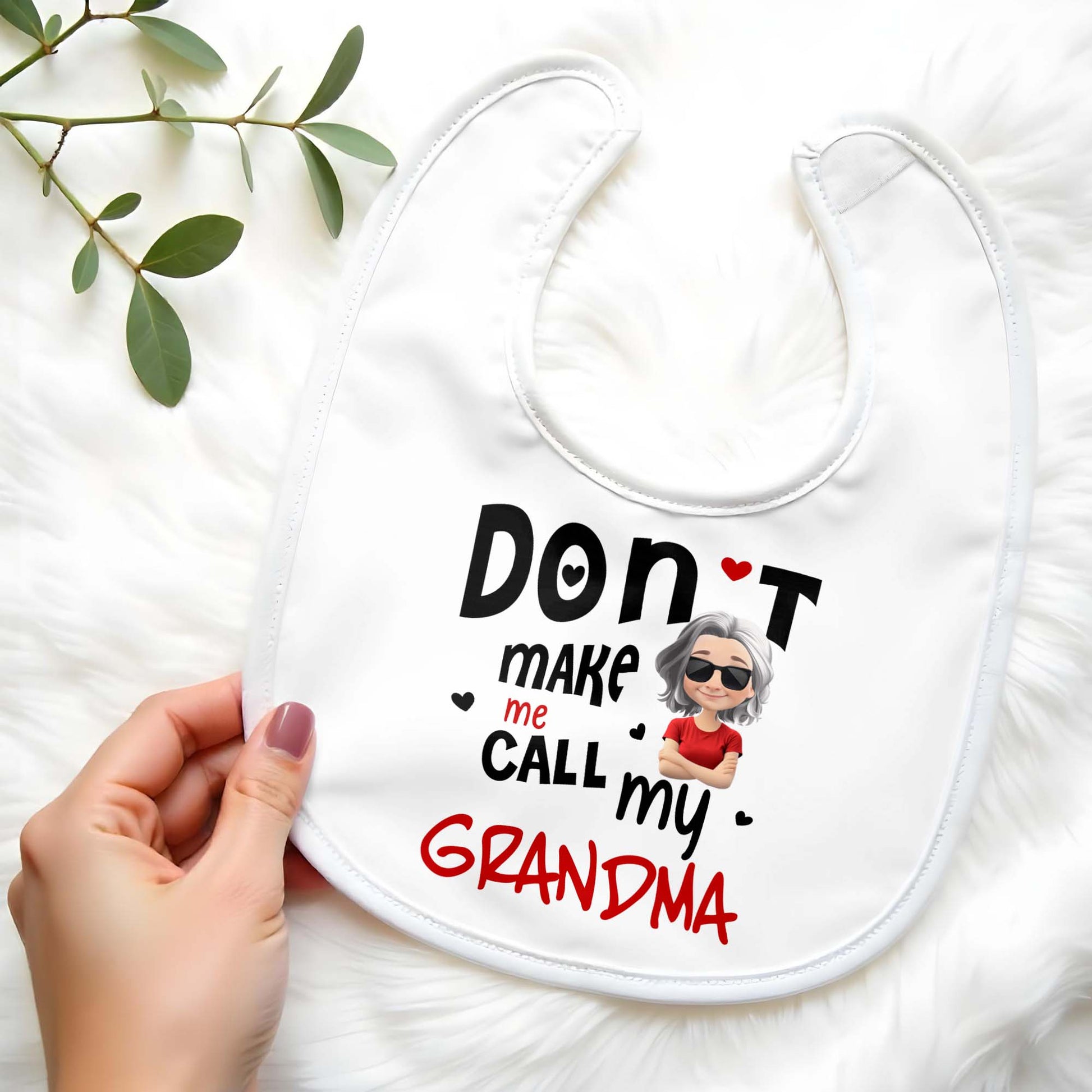 Don't Make Me Call My Grandma With Heart And Cartoon